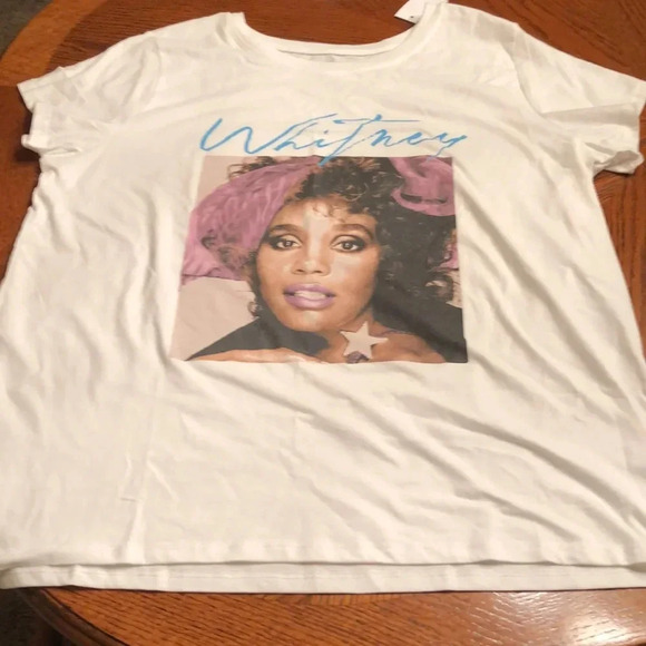 Whitney Houston Band Tee Shirt - Picture 2 of 6
